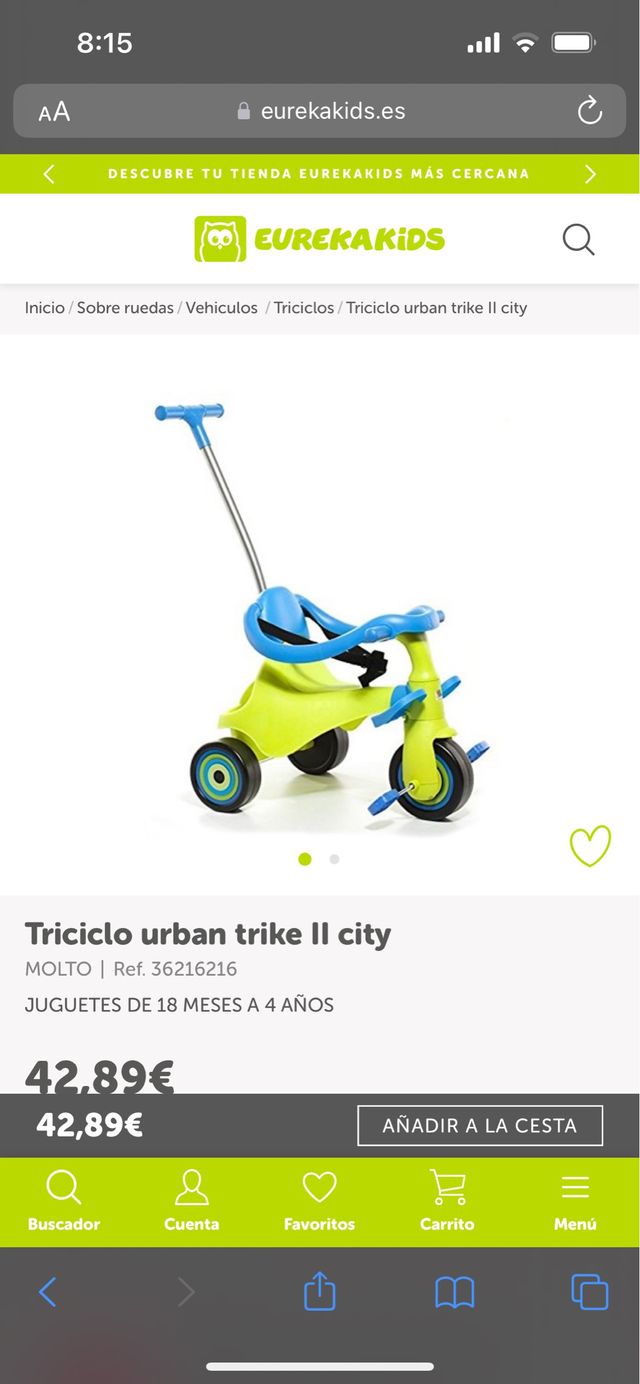 Triciclo evolutivo monto trike urban