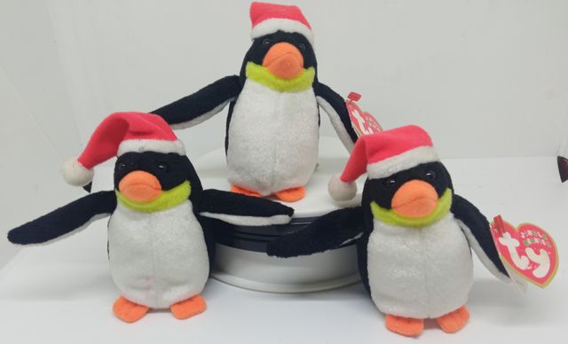 Lote de 3 peluches Ty Jingle Beanies