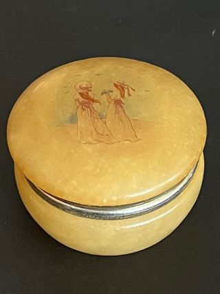 Guarda jóias italiano em alabastro