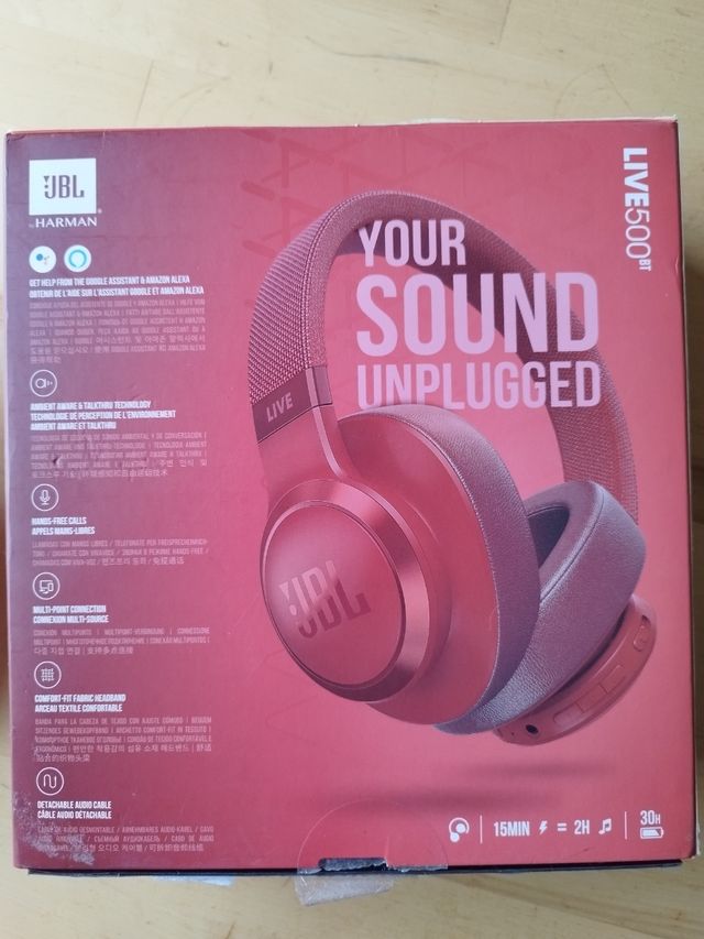 Cascos inalámbricos jbl