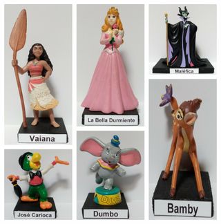 36 FIGURAS DE PVC: “WALT DISNEY”