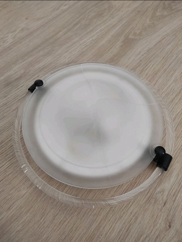 plafón cristal y metacrilato