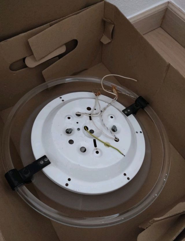 plafón cristal y metacrilato