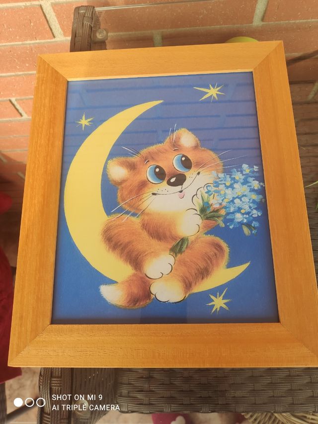 Marcos de fotos infantiles, pack de 2 =10€   