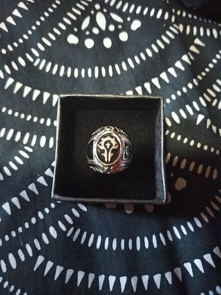 Anillo World Of Warcraft acero inoxidable 