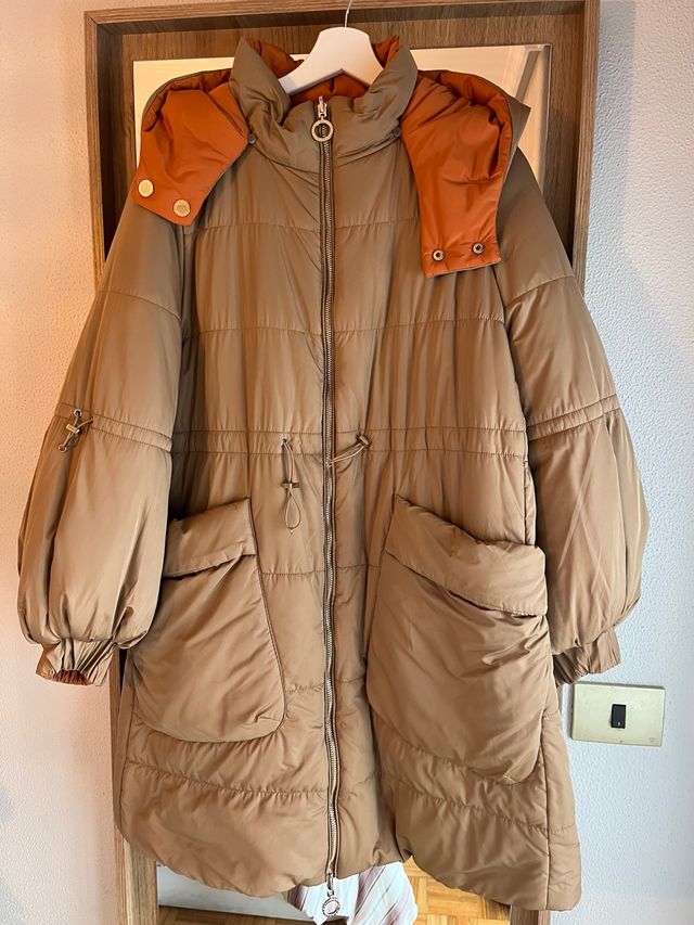 Prenda exterior acolchada reversible