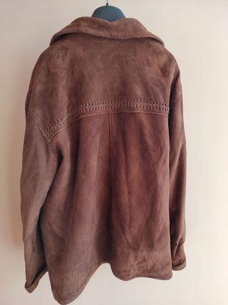 Chaquetón de mujer de piel