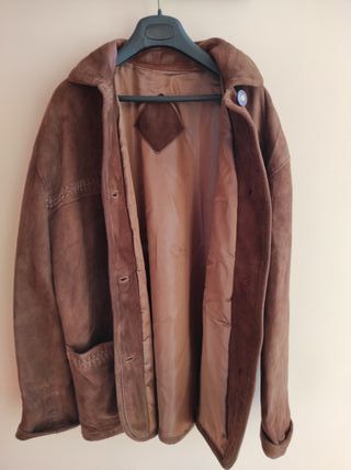 Chaquetón de mujer de piel