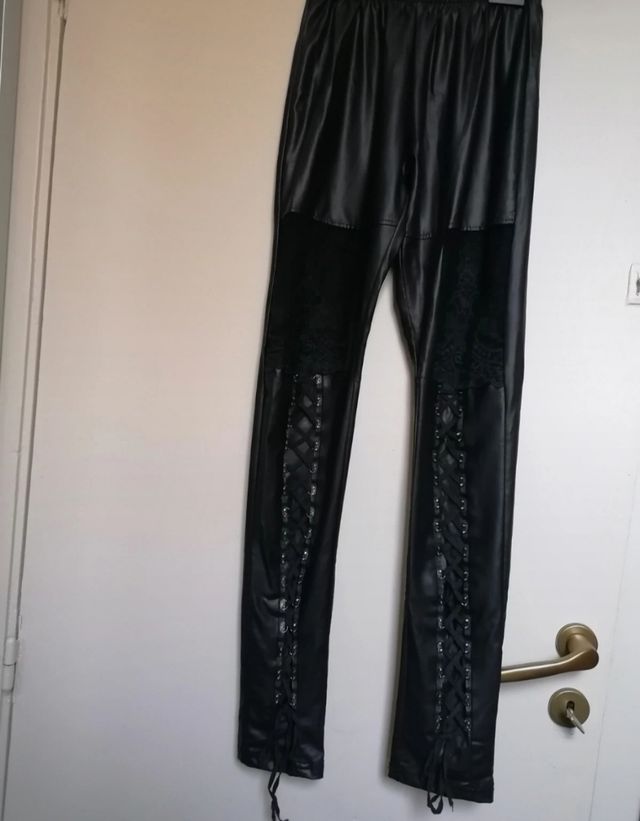 Leggings similpelle/faux leather