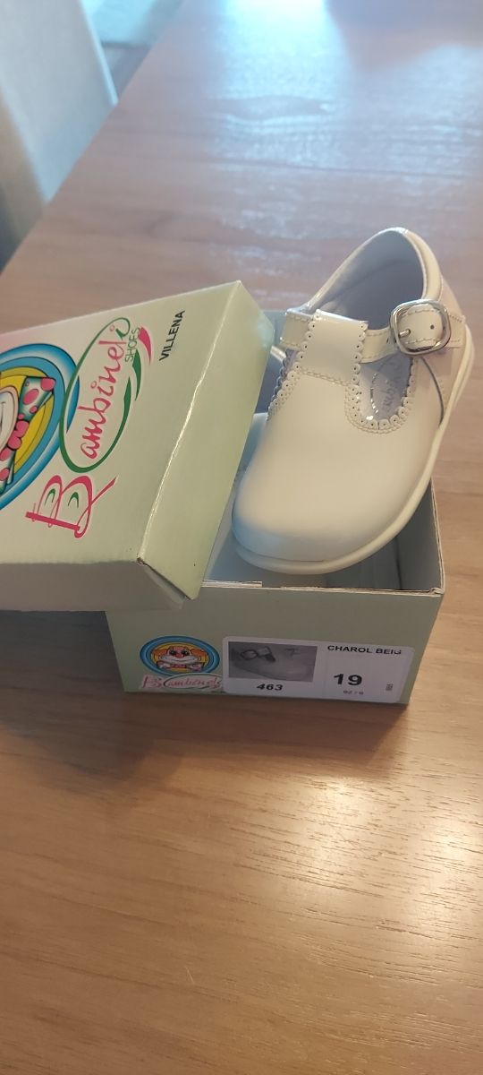 Zapatos Unisex Talla 19 Piel