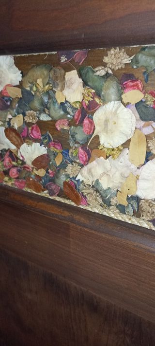 CABECERO MADERA TECA ESTILO MEXICANO 1.40 X 1.15