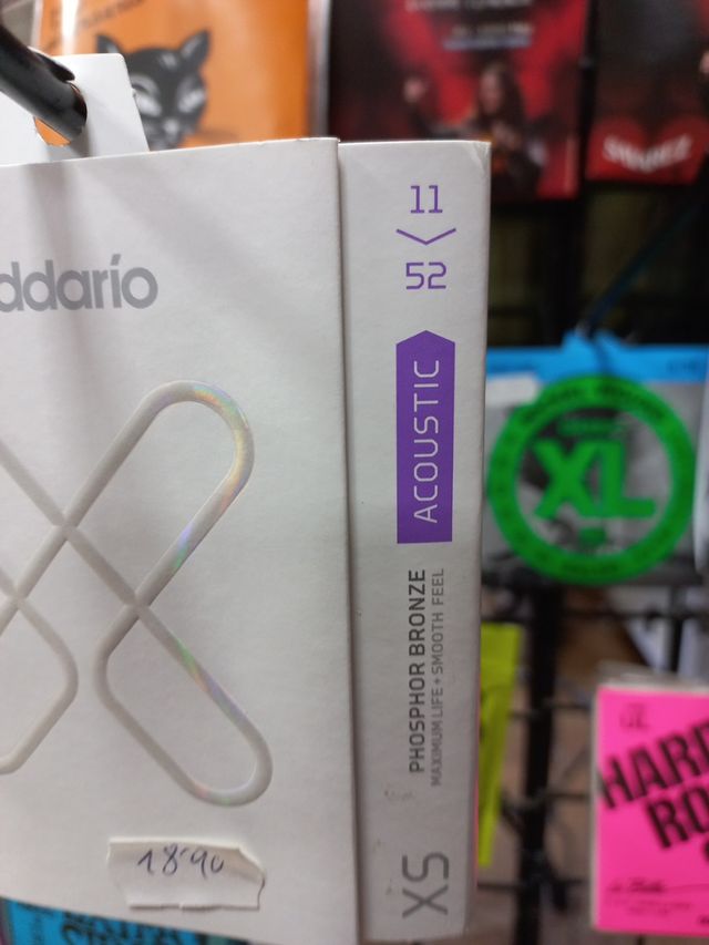 cuerdas de guitarra acústica