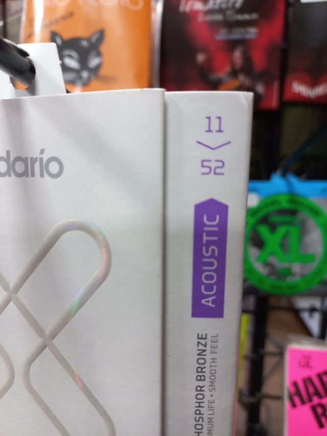 cuerdas de guitarra acústica
