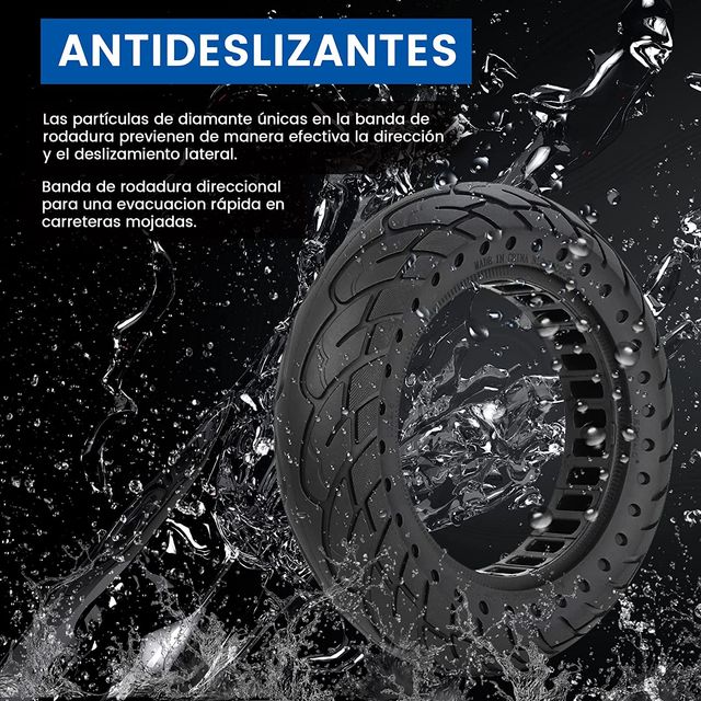 Neumático Macizo 10x2.125" ligero Xiaomi Scooter