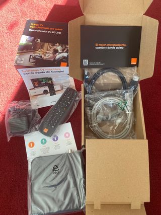 Decodificador Android Tv para Orange