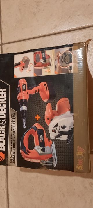 Set attrezzi giocattolo Black & Decker