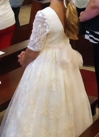 vestido de comunión