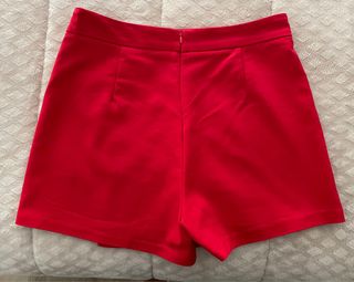 Falda pantalón roja