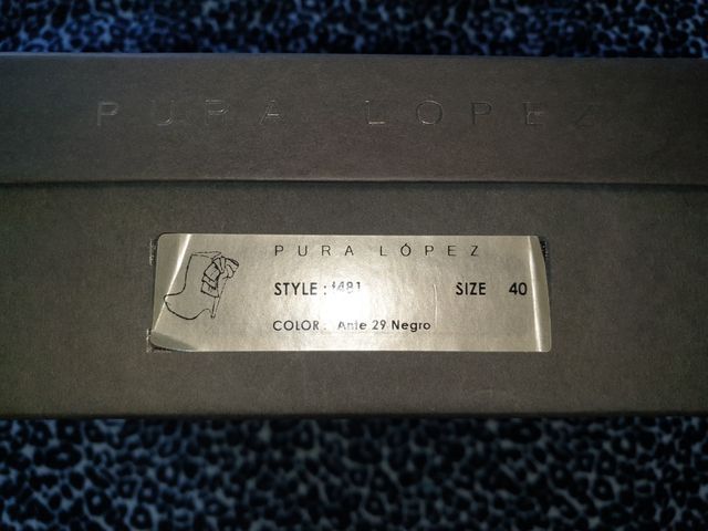 Botines Pura Lopez n40