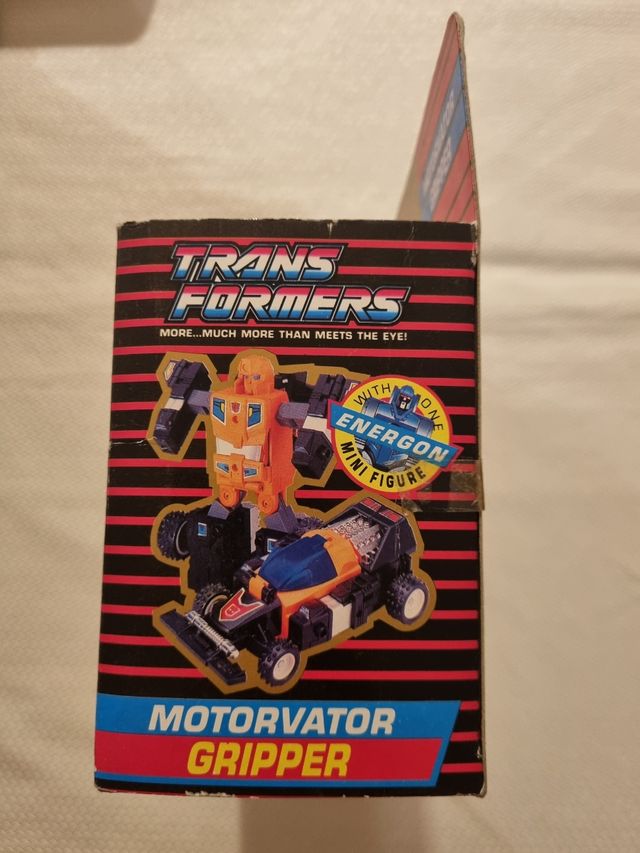 Transformers Motorvator Gripper G1 NEW OLD STOCK
