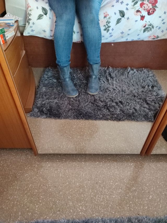 Botines Azules de Piel. T.41. sin estrenar