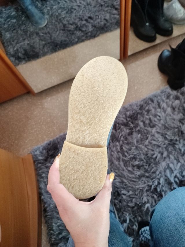 Botines Azules de Piel. T.41. sin estrenar