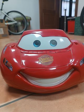 Radio o reproductor de CD cars Rayo McQueen