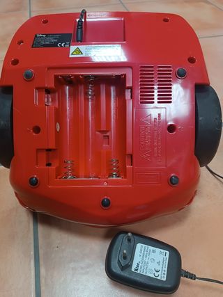 Radio o reproductor de CD cars Rayo McQueen