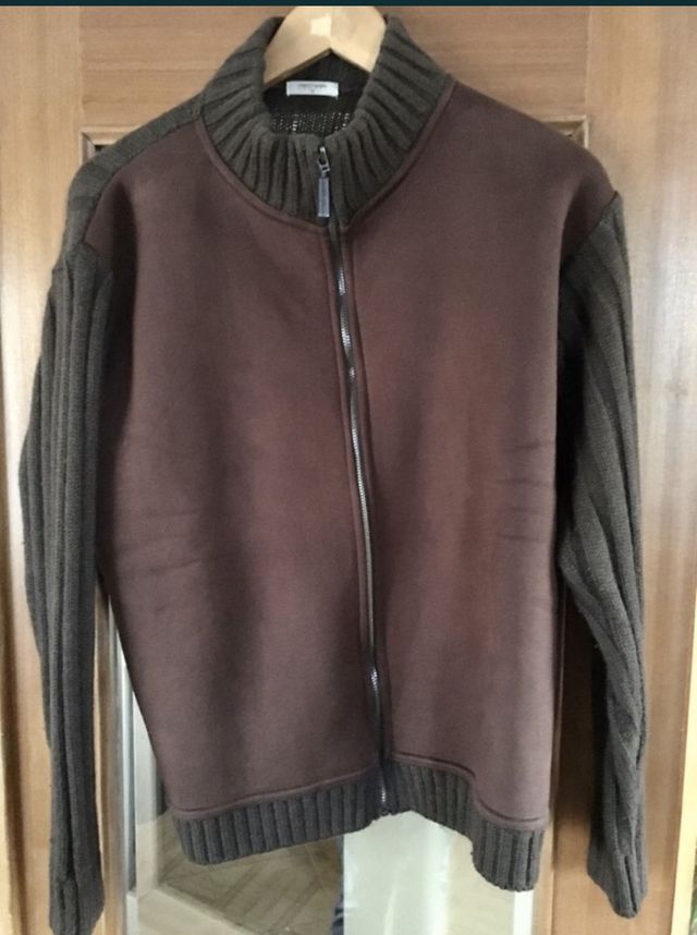 Casaco em Camurça Castanho Throttleman