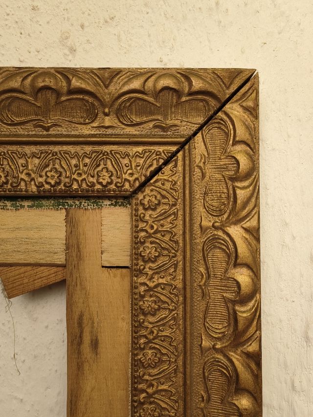 GRAN MARCO DE MADERA IDEAL ESPEJO 163x 87