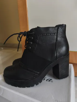 Botines de tacón