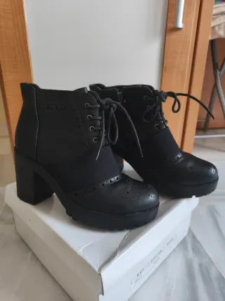 Botines de tacón