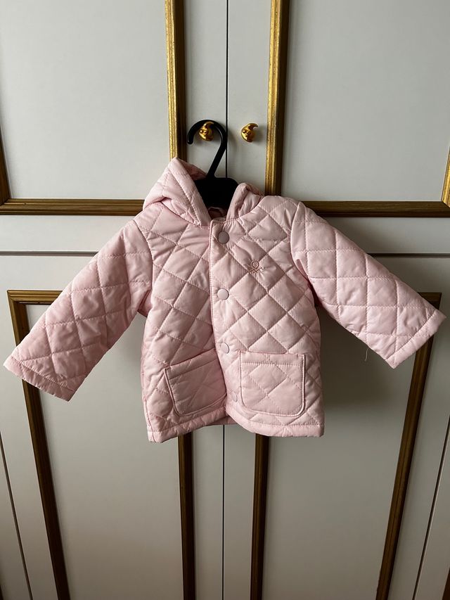 Chaqueta rosa Benetton