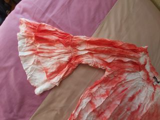 Camiseta naranja / blanca Venca 