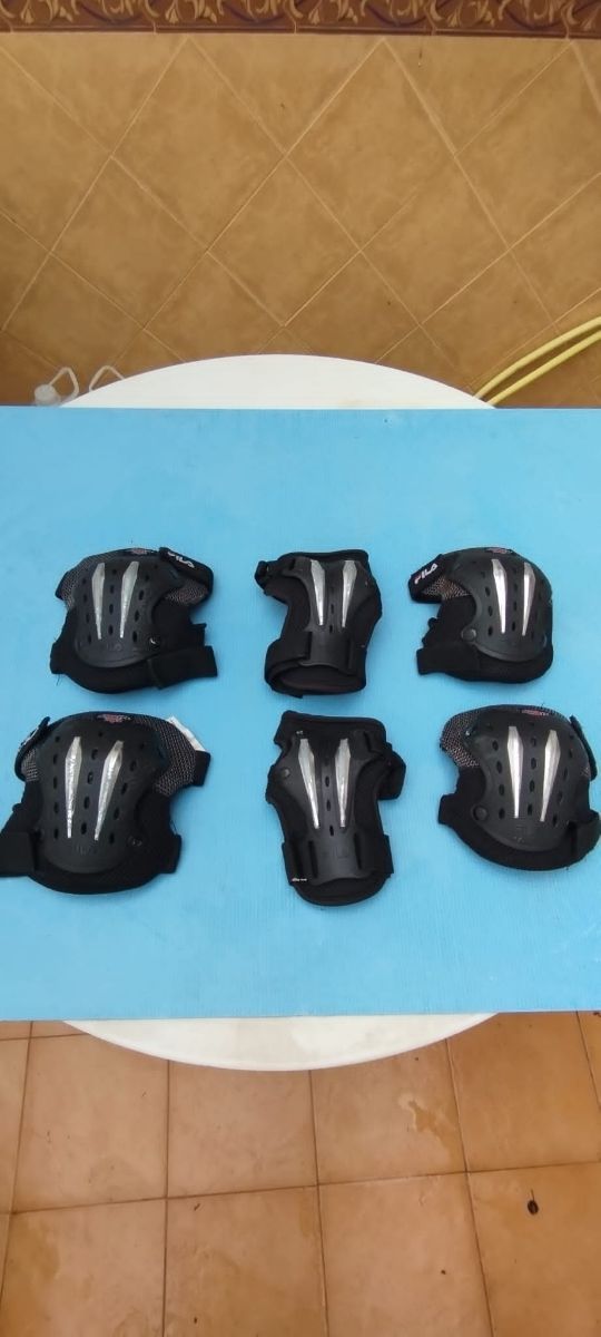 Protecciones fila talla L.