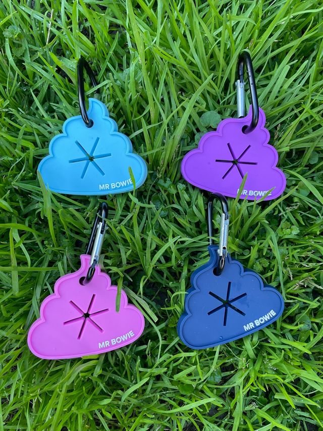 Colgador bolsa caca perros