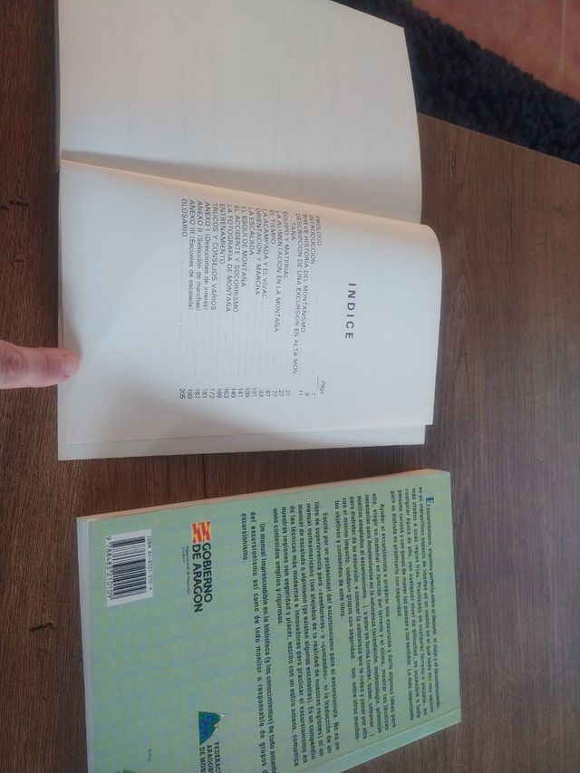 librós de montaña manual