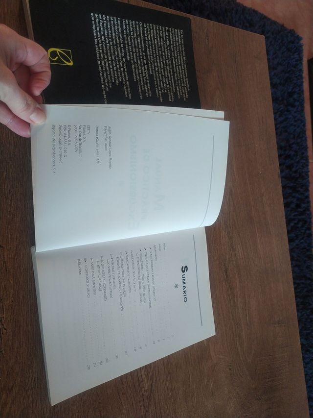 librós de montaña manual