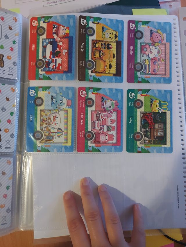 Tarjetas amiibo actualizado