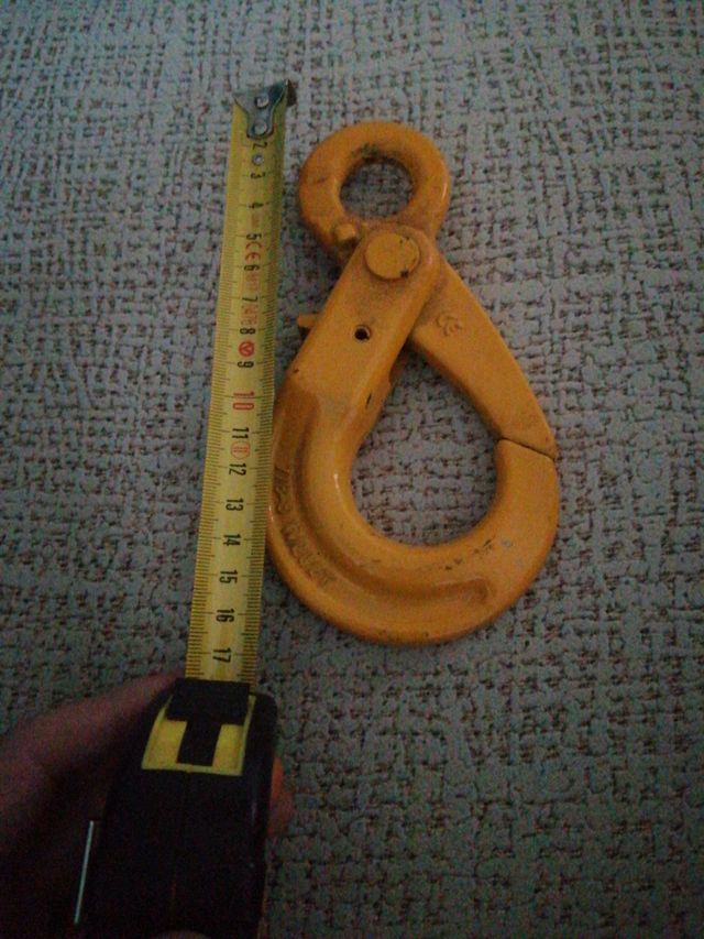 GANCHO DE ACERO O HIERRO ANCLAJES 2 T