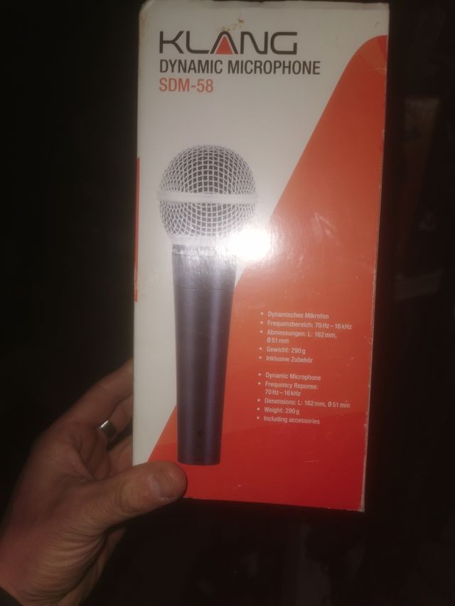 MICRÓFONO klang sdm 58