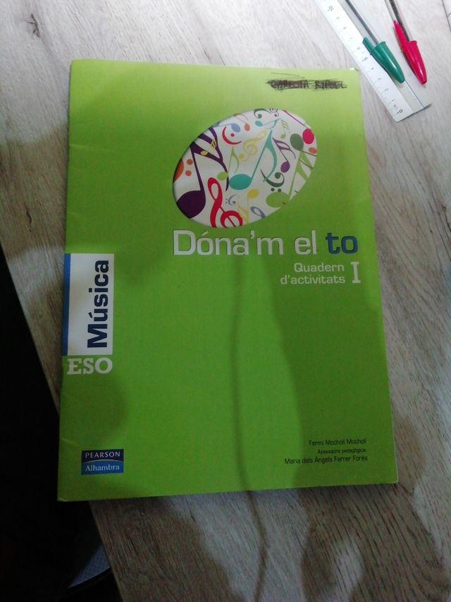 Dóna'm el to Quadern d'activitats ESO