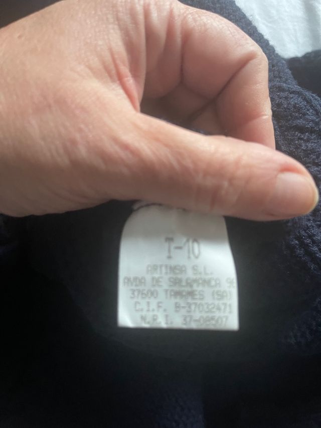 Jersey Poncho Artinsa T10