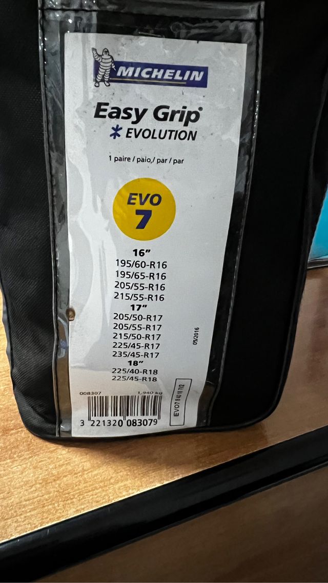 Michelin easy Grip evo 2. Evo 7