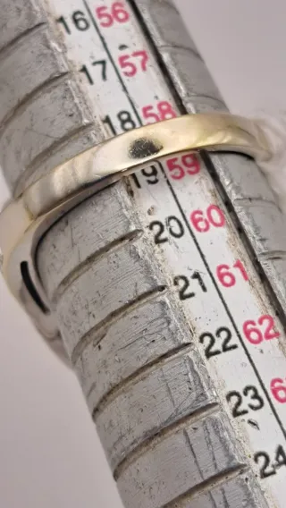 Anillo de Oro de 18K Blanco con Diamantes -Bulgari