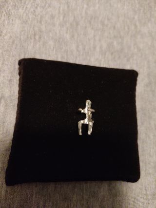 Pendiente de bisutería sin agujero