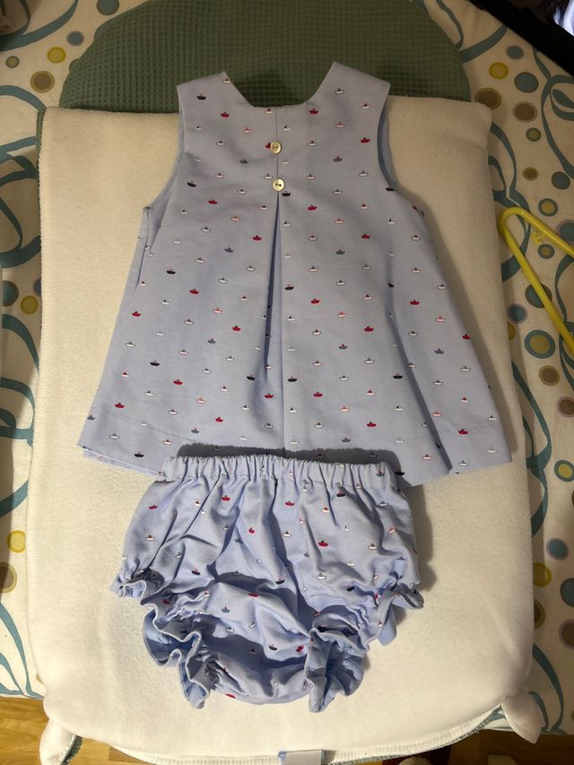 Vestido y gorro de barco Coconut