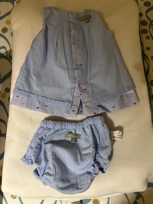 Vestido y gorro de barco Coconut