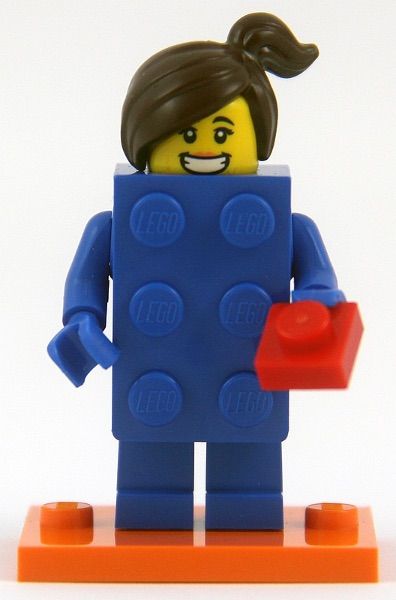 Minifigura LEGO Series 18 - BRICK SUIT GIRL