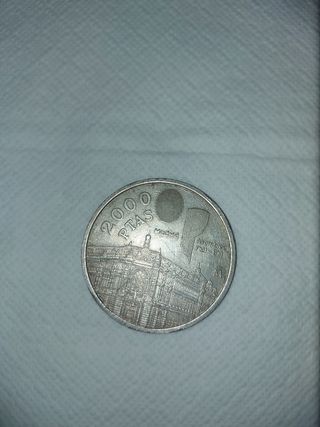 MONEDA DE PLATA 2000 PESETAS 1994